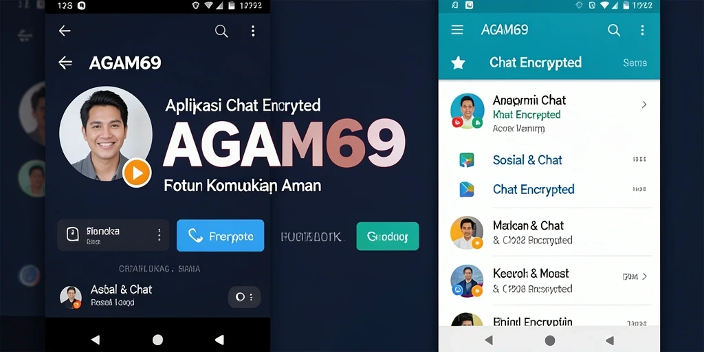 Tampilan antarmuka AGAM69 yang ramah pengguna untuk chatting aman.