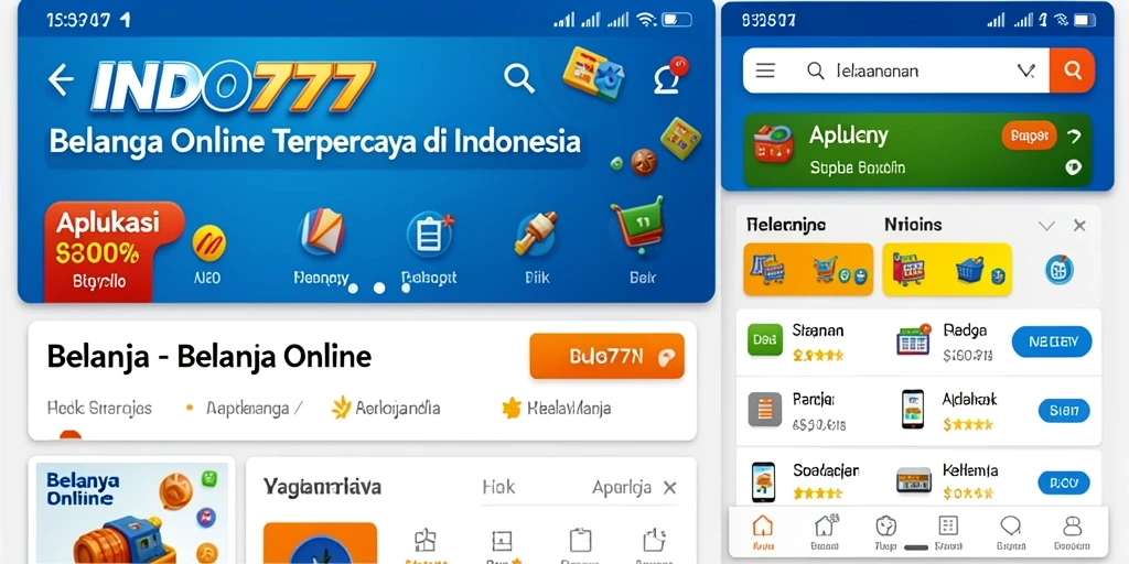 Antarmuka pengguna INDO777 yang sederhana dan mudah digunakan.