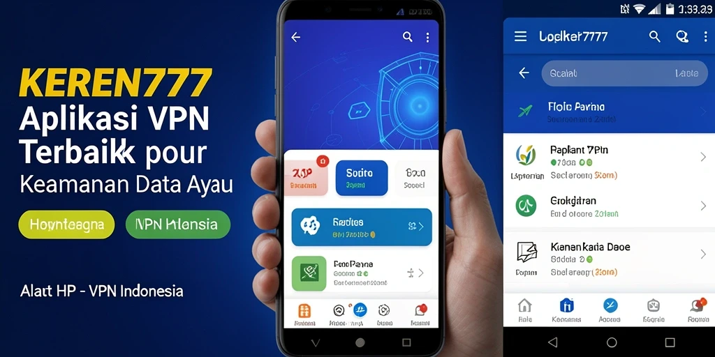 Antarmuka aplikatif KEREN777 yang sederhana dan modern.