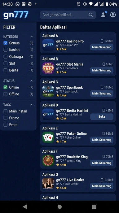 gn777 - Pusat Akses Aplikasi Populer dan Kanal Uji